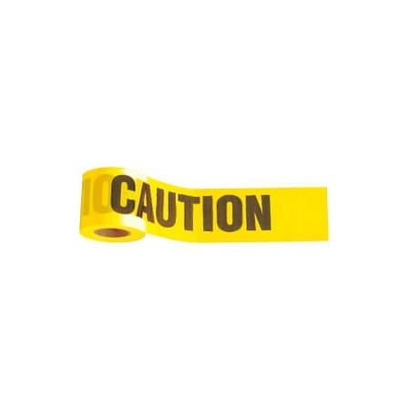 Johnson Level & Tool 1,000' x 3" Yellow "Caution" Tape, 1 Roll 3324